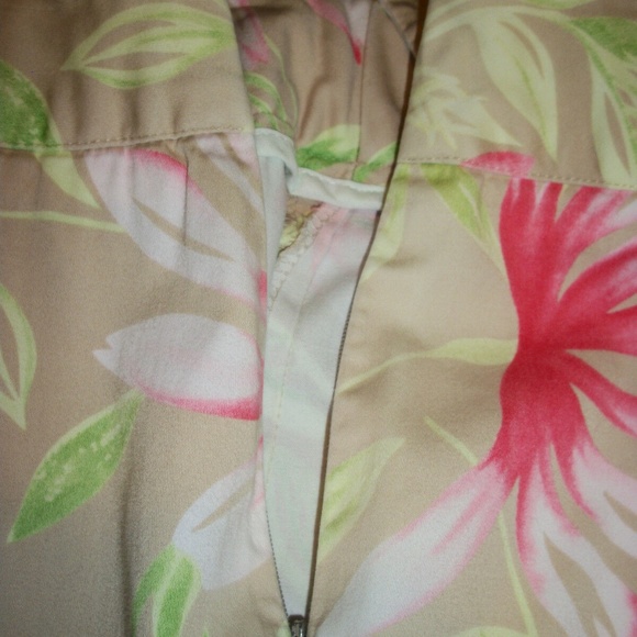 TALBOTS Straight Floral Skirt Size 6 - Picture 7 of 8